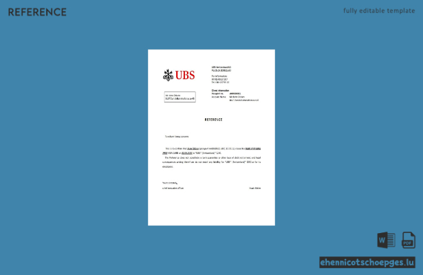 Beispiel für die Schließung der UBS in der Schweiz